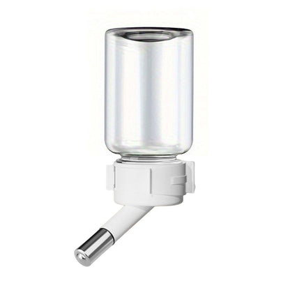 Pet Water Bottle for Hamster Guinea Pig Rabbit Vacuum Drinking Feeder Kettle - 80ml-Pink