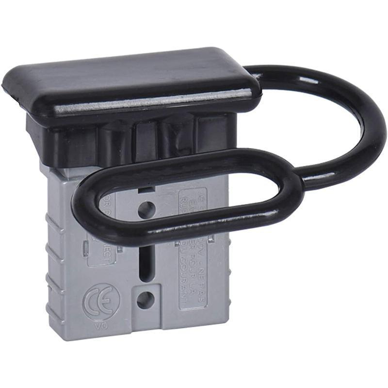 4 x Dust Cap Black Anderson Plug Cover Style Connectors 50AMP Battery Caravan