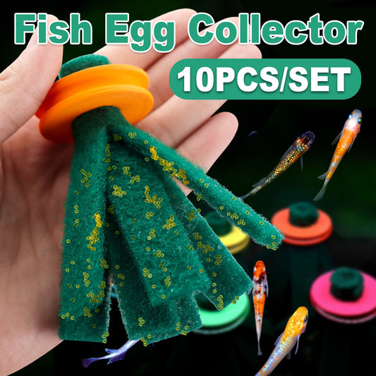 Fish Egg Collector Device Set 10PCS Floating Hanging Breeding Box Aquarium Tank
