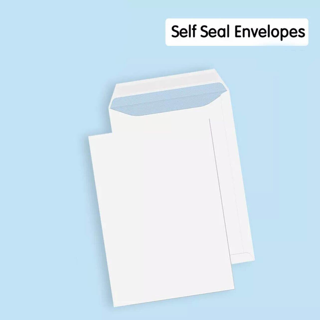 White Business Envelopes 8 Sizes Opaque Mailer with Pre-Printed Postcode - 6N:230*120MM