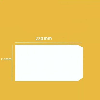 White Business Envelopes 8 Sizes Opaque Mailer with Pre-Printed Postcode - 9N:324*229MM