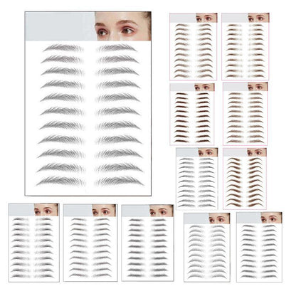 3D Waterproof Eyebrow Tattoo Sticker Hair-Like Natural Brows for Sparse Eyebrows - E11