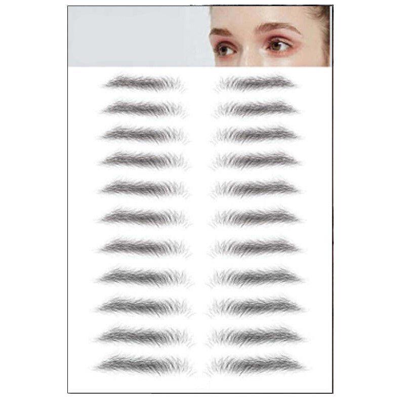 3D Waterproof Eyebrow Tattoo Sticker Hair-Like Natural Brows for Sparse Eyebrows - E11