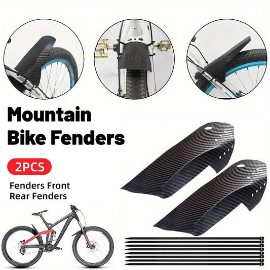 2pcs Mountain Bike Fenders Cycling Mudguard Bike Accessories MTB Road Cycling