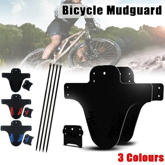 Marsh Guard Bicycle Mudguard Mtb Fender Mud Guards Wings - Bicycle Front Fender - Black