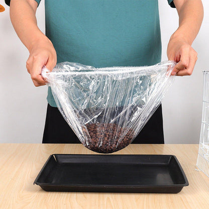 50Pcs Rabbit Cage Liners Disposable Plastic Mat Films Hamster Cage Cleaning Pad - S-50PCS