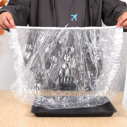 50Pcs Rabbit Cage Liners Disposable Plastic Mat Films Hamster Cage Cleaning Pad - XXL-50PCS