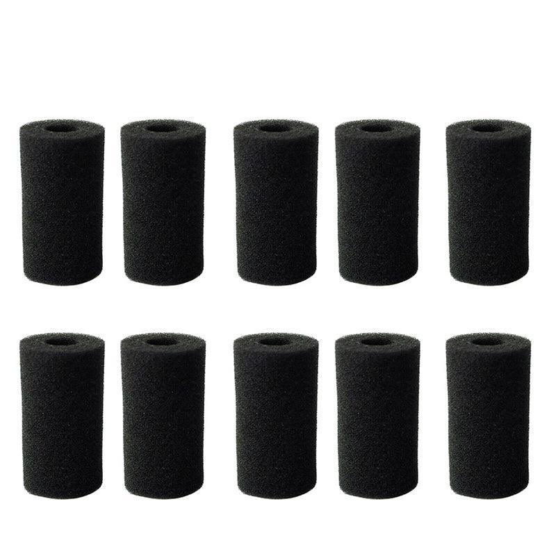 10Pcs Aquarium Filter Intake Sponges Fry Saver Protection - 10PCS Large（8*4CM）