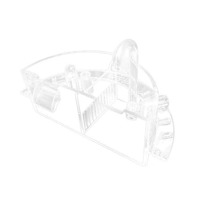 Round Fish Tank Filter Box Aquarium Trickle Box Small External Top Quiet Water Purification Three-in-One Filter - S