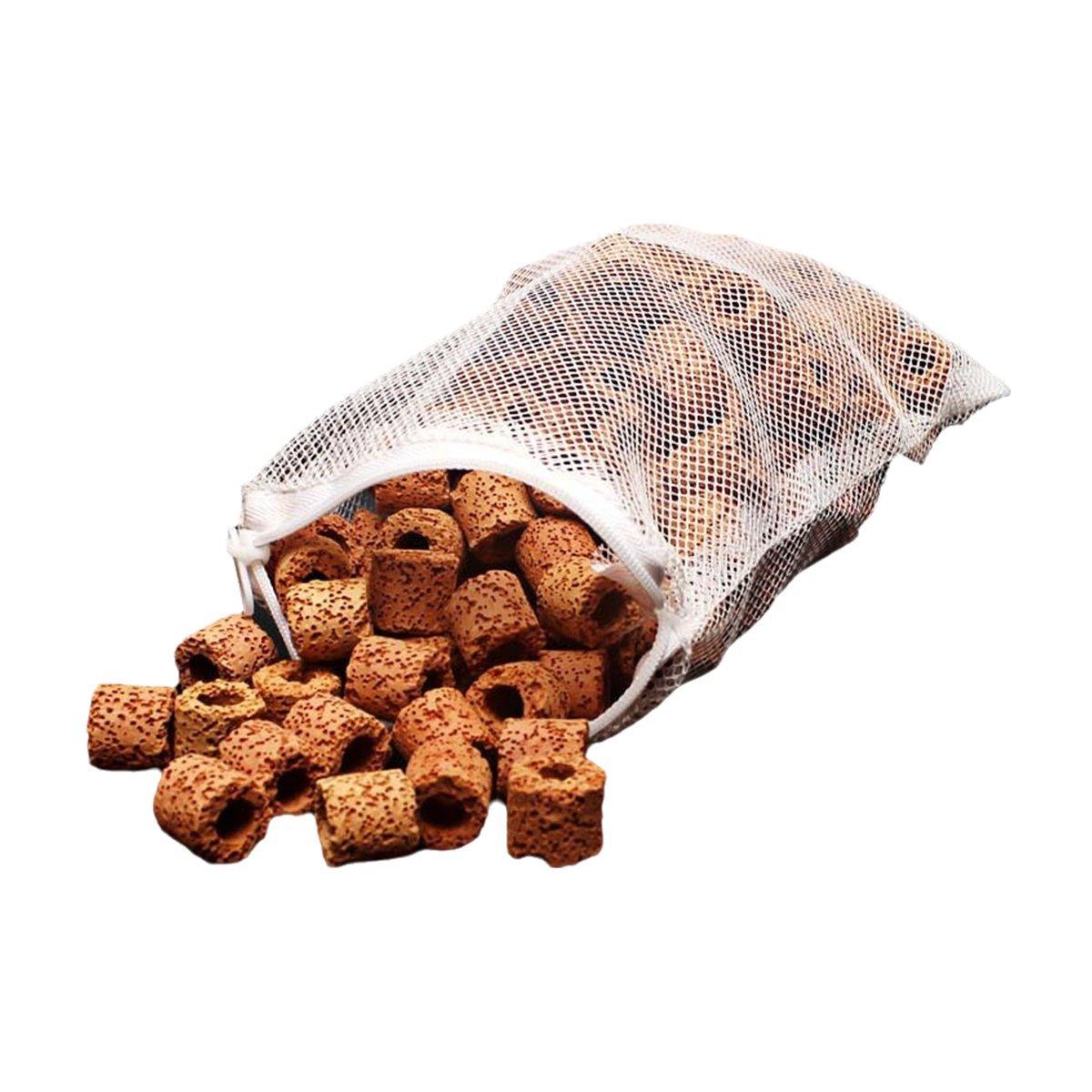 500g Fish Tank Water Filter Media Aquarium Filtration Material Sponge Pad - Maifan Stone