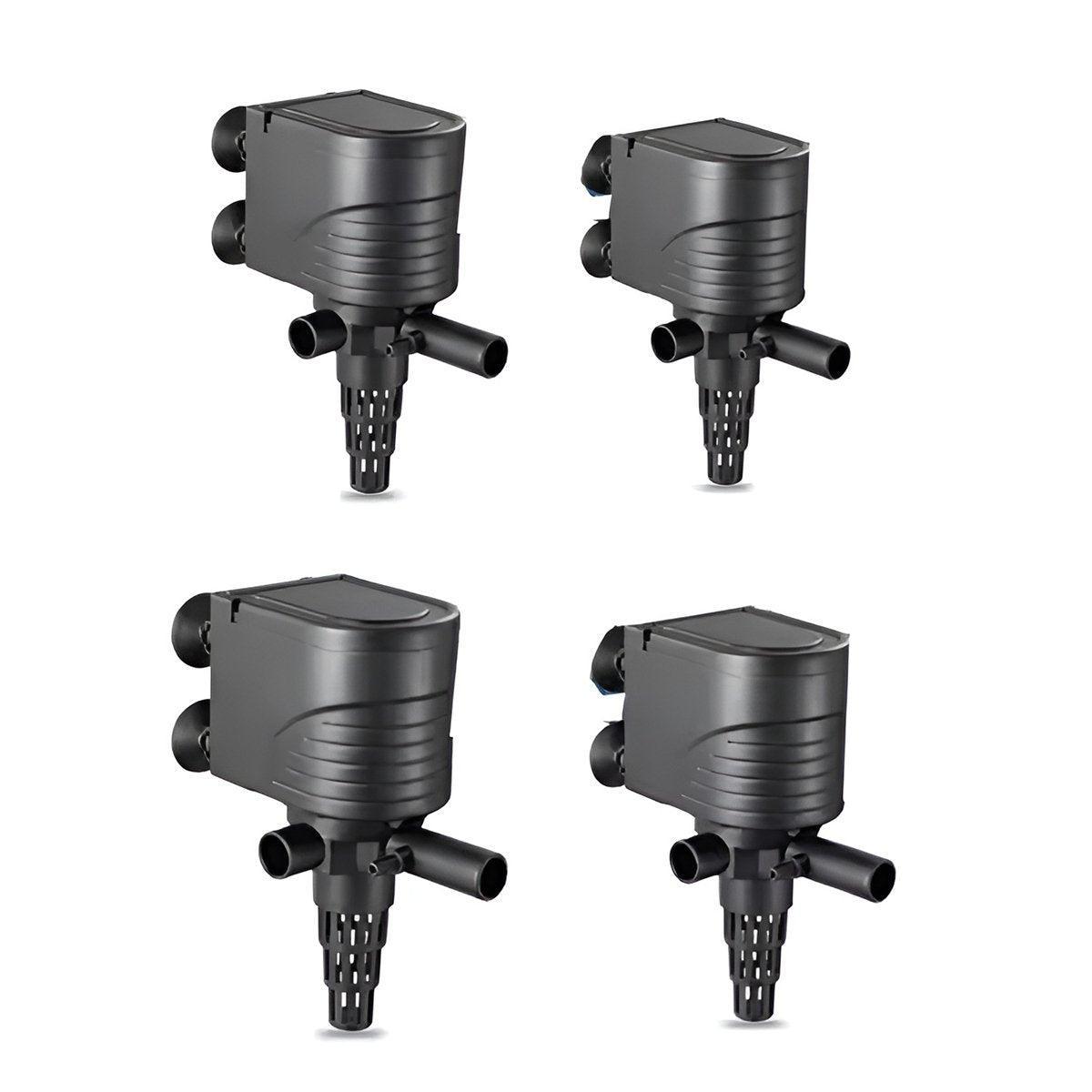 3in1 Mini Aquarium Fish Tank Filter Submersible Water Purifier Oxygen Pump - QL-320 (12W 800L/H)