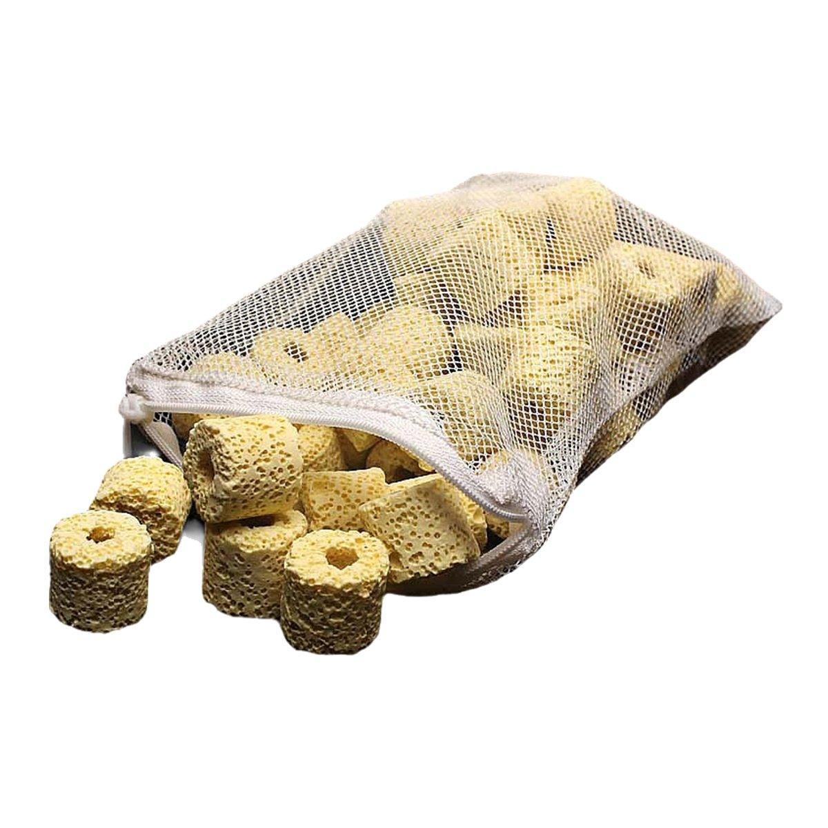 500g Fish Tank Water Filter Media Aquarium Filtration Material Sponge Pad - Ammonia Absorbing Stone