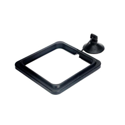 Fish Feeding Ring Aquarium Fish Tank Feeder Floating Fish Food Feeder Fish Food Black - Black Square