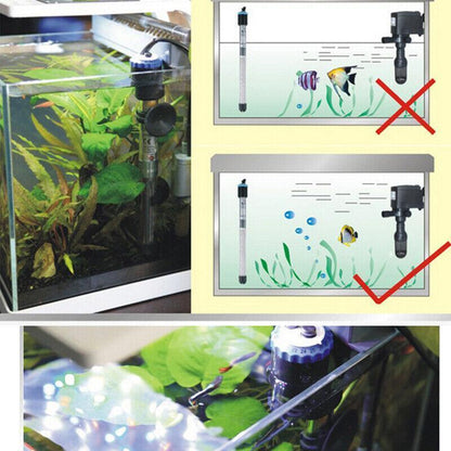 100W–500W Submersible Aquarium Temperature Regulator for Fish Tanks - 100W