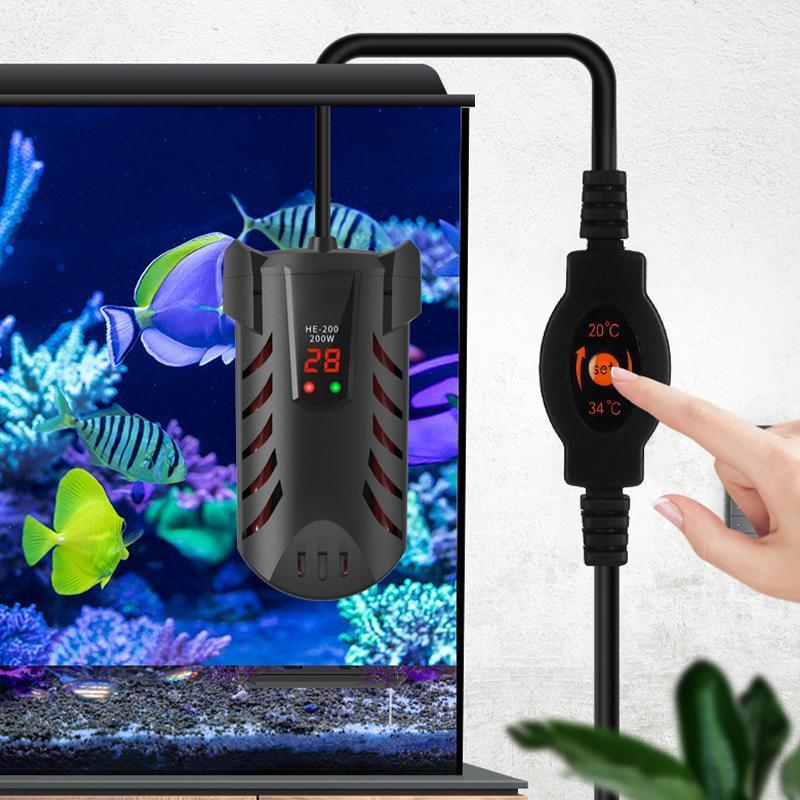 Aqua Submersible LED Digital Temperature Regulator for Fish Tank 50W-200W - LCD Display 200W