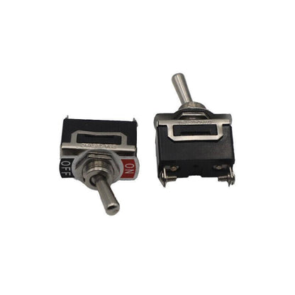 5X Waterproof Toggle Flick Switch 250V On/Off Car Dash Light Metal 12 Volt Boot