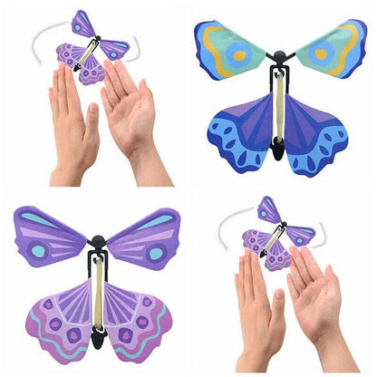 Up To 100X Magic Flying Butterfly Toy Anniversary Greeting Card Birthday Wedding - 10PCS