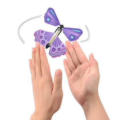 Up To 100X Magic Flying Butterfly Toy Anniversary Greeting Card Birthday Wedding - 10PCS