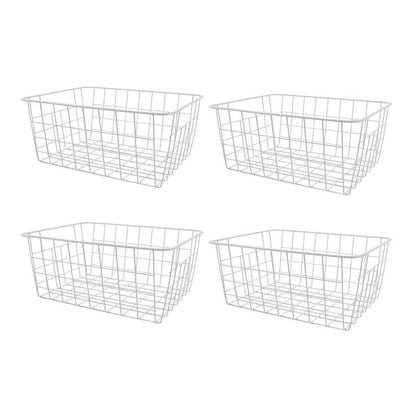 4pcs Fruit Basket Storage Baskets for Kitchen Organization Home Storage Solution