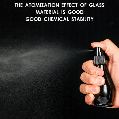 30-100Ml Amber Glass Essential Oil Spray Roller Bottles Mist Sprayer Containers - 50 ML 5PCS