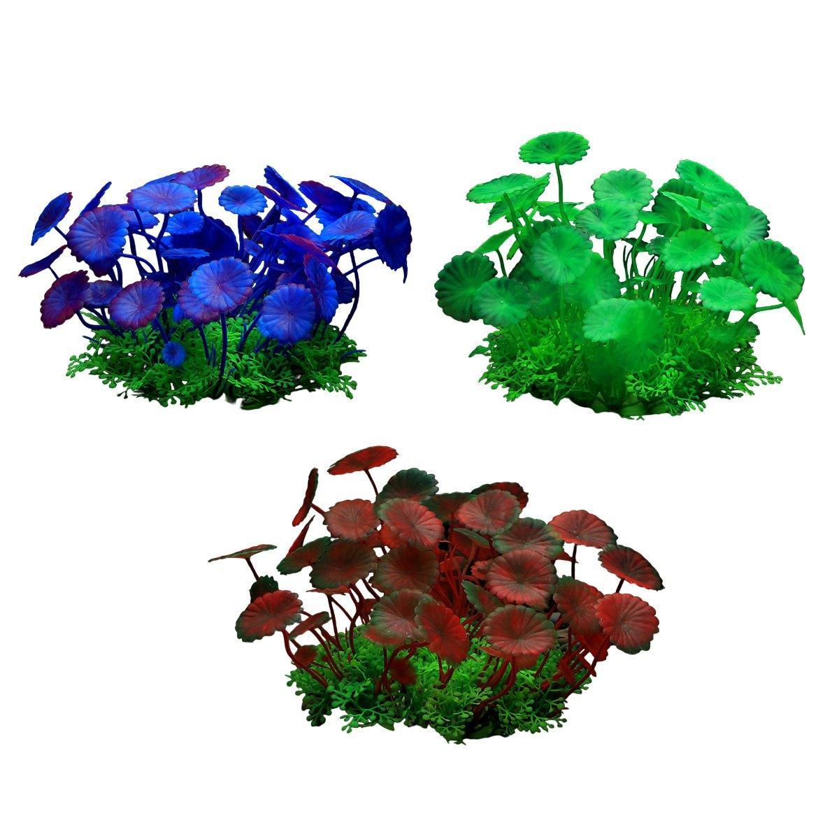 Artificial Water Grass Fish Tank Decoration Aquarium Landscape Simulation Plants - 01-3PCS