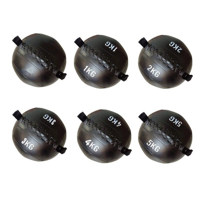 Non-Elastic Soft Squat Wall Ball for Solid Gravity and Balance Training Workouts - 5kg