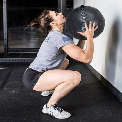 Non-Elastic Soft Squat Wall Ball for Solid Gravity and Balance Training Workouts - 5kg