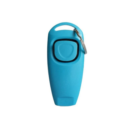 Dog Whistle and Clicker Set for Training Stop Barking Obedience Tool Combo - Green