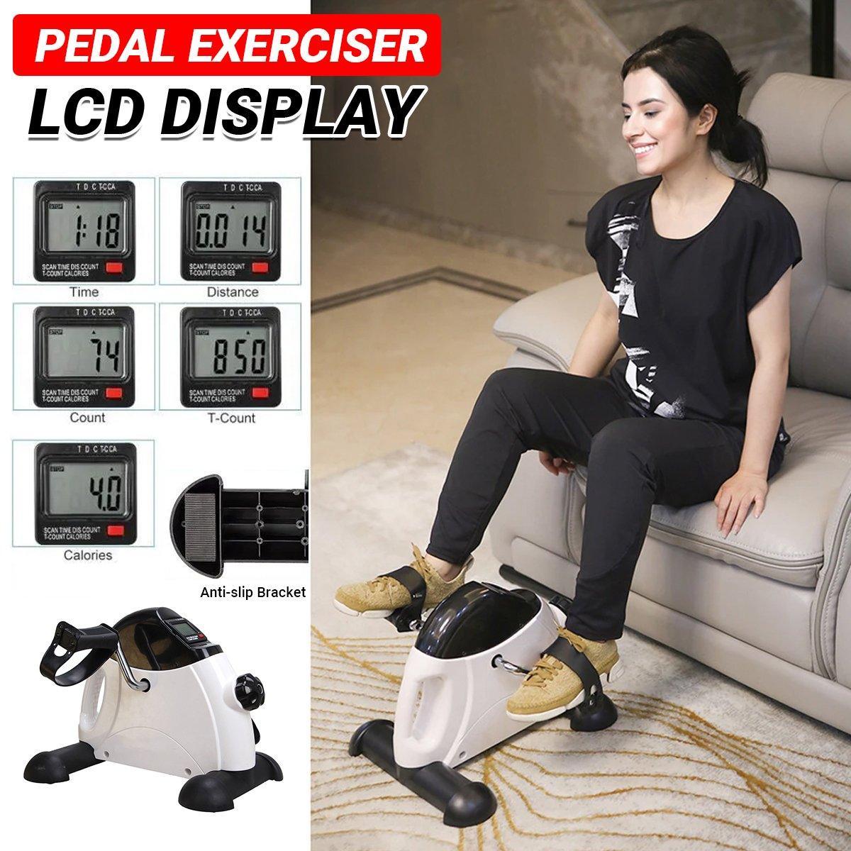 Mini Exercise Bike Pedal Exerciser for Seniors Rehabilitation Training Fitness