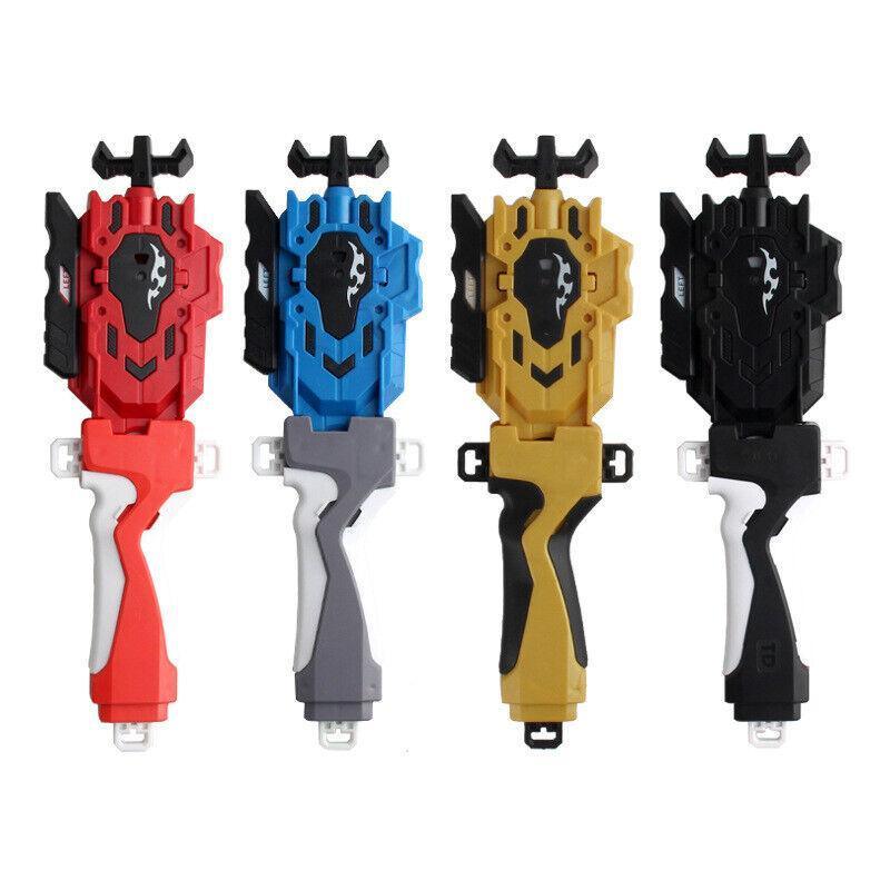 B-88 Beylauncher Beyblade String Launcher Ripper Red Blue Black - Blue