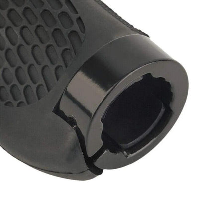 Cycling Lock-On Mtb Ergonomic  Mountain Bike  Rubber  Grips Bicycle Handlebar Au - Red