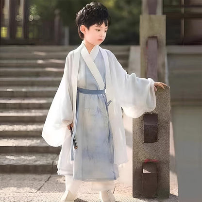 Autumn Hanfu Outfit in Ancient Chinese Style for Young Wearers Tang Dynasty Inspired - 140