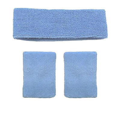 Wristbands Headband Sweatbands Sweat Band For Sport Tennis Badminton Yoga Cotton - Orange