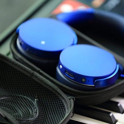 Earphone Case Headset Hard Carrying Box Headphone Storage Bag Black Universal