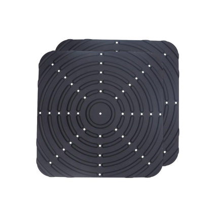 Washable Silicone Nesting Box Bedding Reusable Under Bedding for Chicken Coop - Grey-2PCS