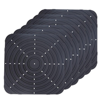 Washable Silicone Nesting Box Bedding Reusable Under Bedding for Chicken Coop - Grey-2PCS