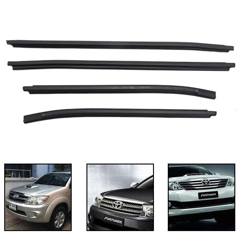 05-15 Toyota Hilux Double Cab Window Seals Rubber Weather Strip
