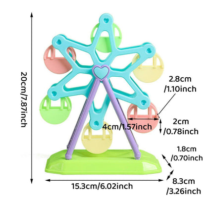 Interactive Parrot Educational Toys Bird Cage Training Supplies Xuan Feng Peony