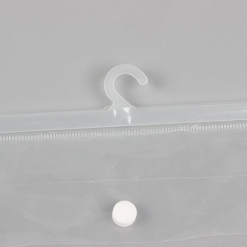 Hanging Storage Bag Large Hook Clear Bag Hanging 100PCS 17CM x 22CM - 25X32CM