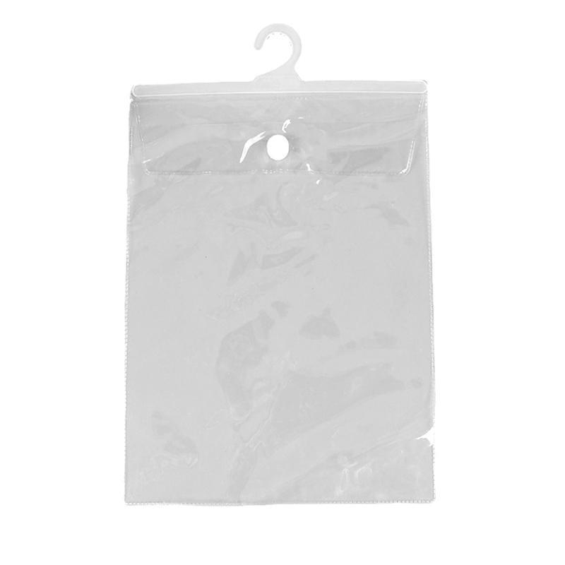 Hanging Storage Bag Large Hook Clear Bag Hanging 100PCS 17CM x 22CM - 25X32CM