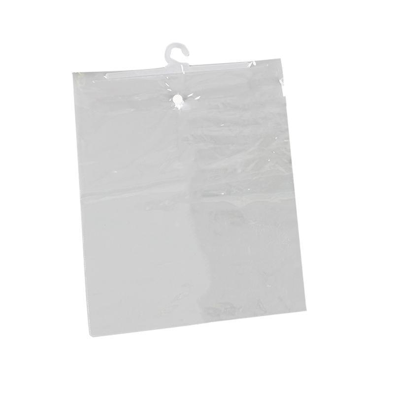 Hanging Storage Bag Large Hook Clear Bag Hanging 100PCS 17CM x 22CM - 25X32CM