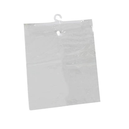 Hanging Storage Bag Large Hook Clear Bag Hanging 100PCS 17CM x 22CM - 25X32CM