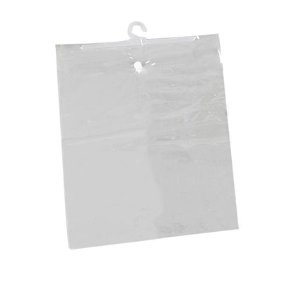 Hanging Storage Bag Large Hook Clear Bag Hanging 100PCS 17CM x 22CM - 25X32CM