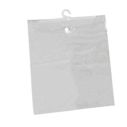Hanging Storage Bag Large Hook Clear Bag Hanging 100PCS 17CM x 22CM - 25X32CM