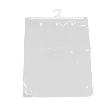 Hanging Storage Bag Large Hook Clear Bag Hanging 100PCS 17CM x 22CM - 25X32CM
