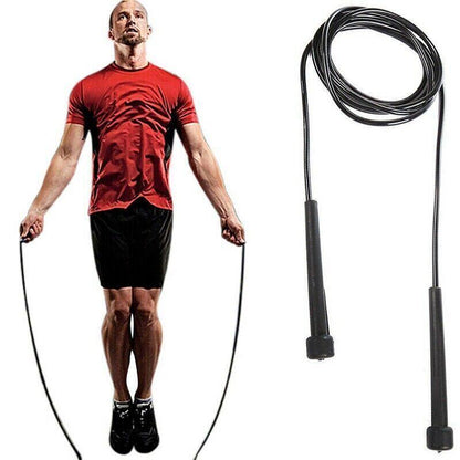 Speed Jump Rope for Boxing MMA Cardio Fitness and Gym Training - Green
