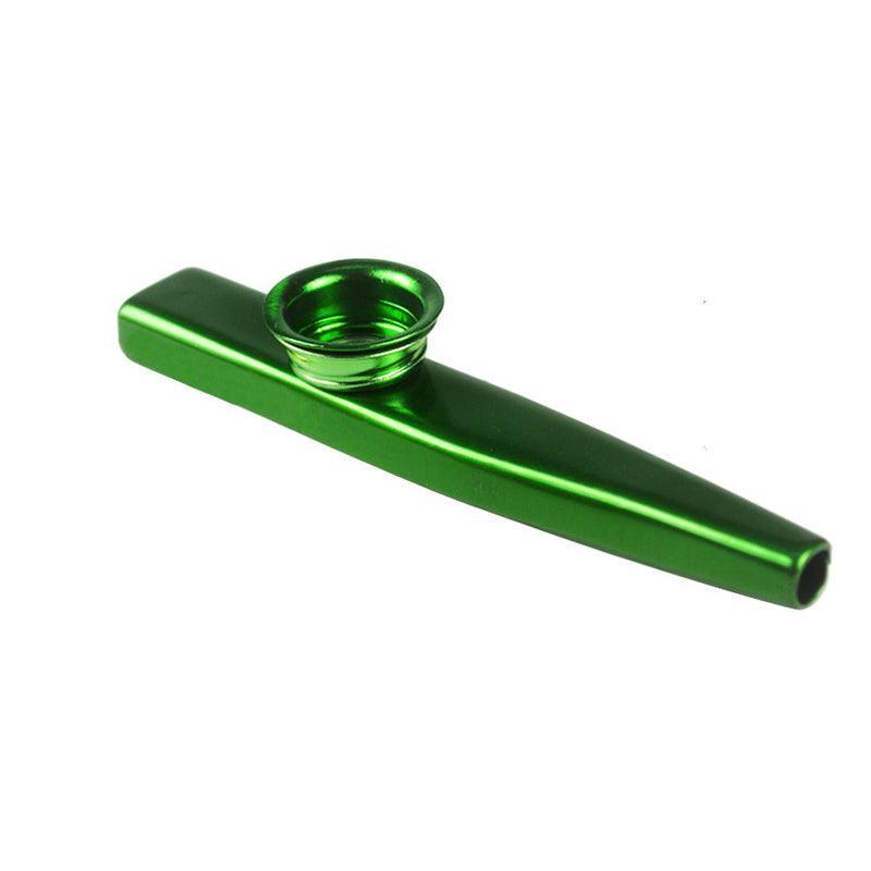 Kazoo Musical Instrument Mouth Flute Diaphragm Guitar Partner Harmonica Style - Silver