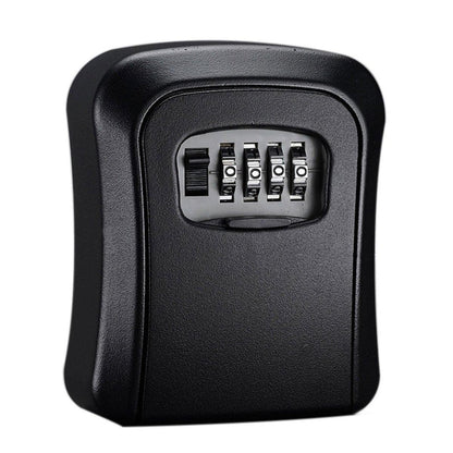 Combination Key Box with Combination Lock for Home Office Security Storage - Grey