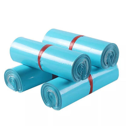 Poly Mailer Bags Mailing Satchel Plastic Courier Self Sealing Packing Blue - 45*60CM