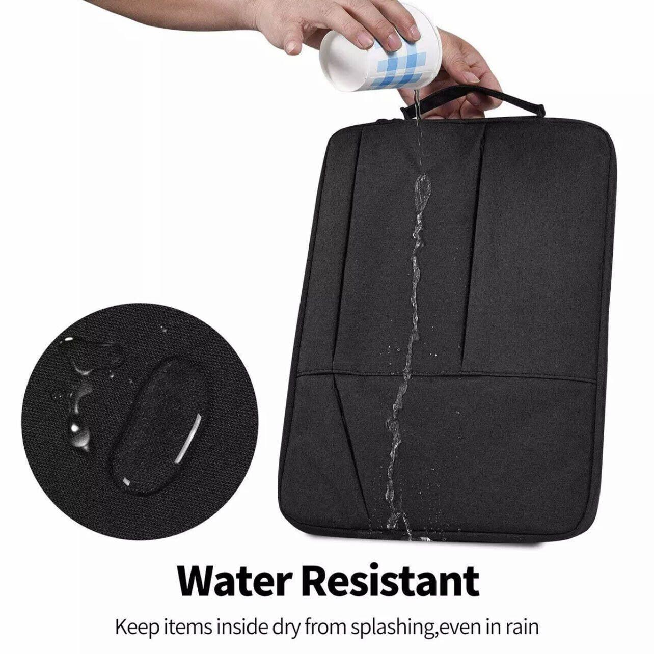 Laptop Sleeve Travel Bag Carry Case For Macbook Air Pro 15.6" - Light Grey